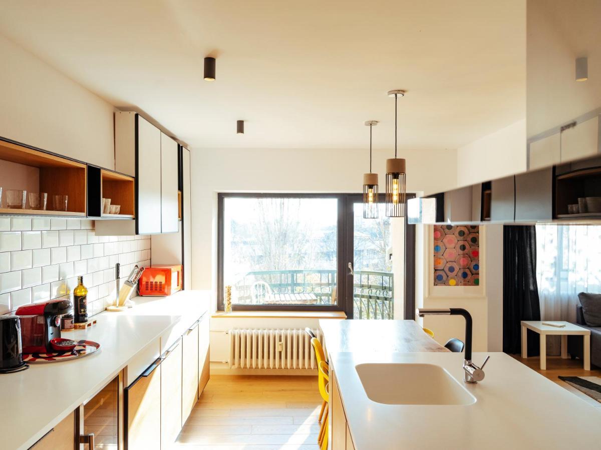 Central Modern Design Apartment Bucarest Exterior foto