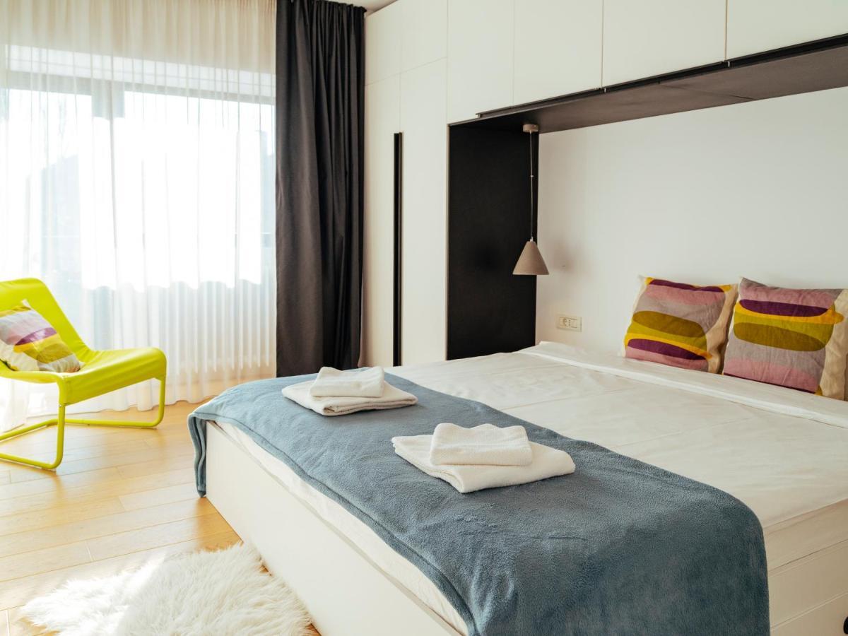 Central Modern Design Apartment Bucarest Exterior foto